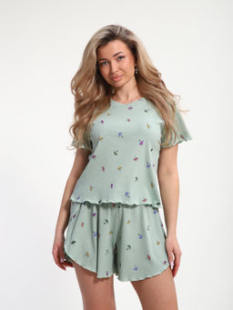 М445 Пижама Шалунья (светлый хаки)