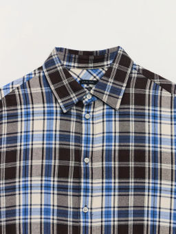 Фланелевая рубашка в клетку / Zarina