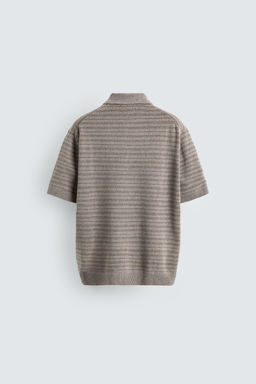 POLO PUNTO ESTRUCTURA BOUCL? / Gris