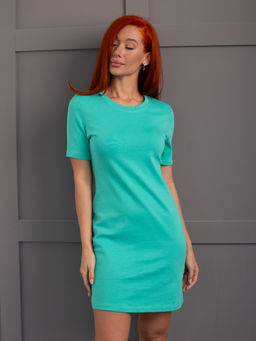 Платье женское рибана "ДОРА" МЯТА