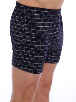 Трусы-боксеры, модель 212, трикотаж (46 размер, Клетка)