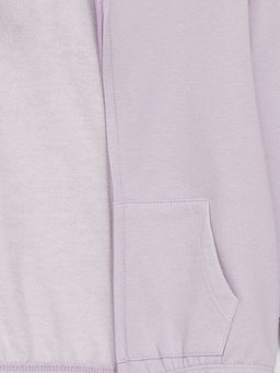 Kap??onlu Uzun Kollu Basic K?z Bebek Fermuarl? Sweatshirt - Waikiki фото 2