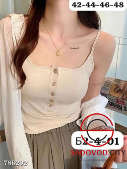 Майка с тонким паралоном