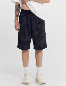 Шорты мужские винтажно-серые с дизайнерским принтом винтажный серый 131096 - Mark formelle фото 2