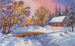 Набор для вышивания PANNA PS-1259 Зимняя сказка 43.5 х 27 см