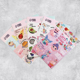 Наклейки детские бумажные «Замурчательные истории», 11×15.5 см, 5 листов