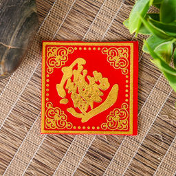 Цена за 100 шт. Салфетка денежная 7х7 см