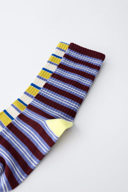 2-PACK OF STRIPED LONG SOCKS - Zara фото 2