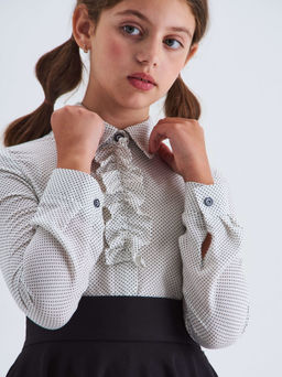 Блузка с длинными рукавами