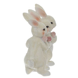 Фигурка декоративная "Зайцы", L12,5 W5 H11,5 см