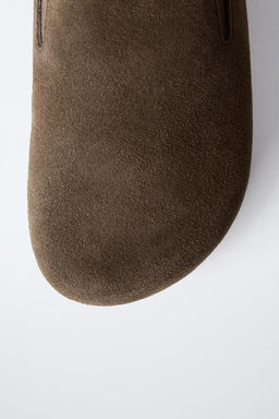 LEATHER CLOGS - Zara фото 5