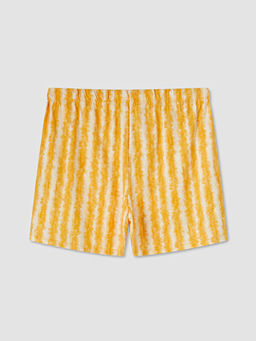 ?izgili Kad?n ?ort Pijama Alt?