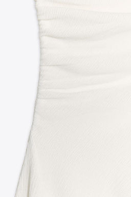 TEXTURED BANDEAU TOP - Zara фото 25