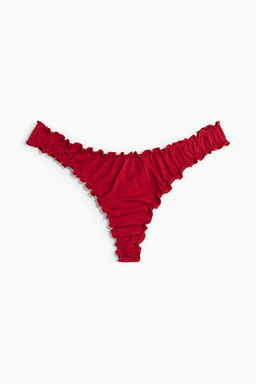 Pack de 3 bragas Thong con ribete sobrehilado - H&m фото 7