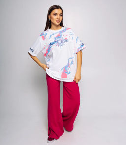 Футболка #КТ543, белый