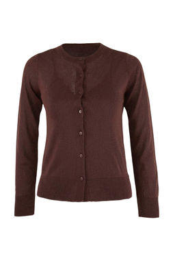 Kahverengi 2li Yazl?k Ozel Iplik Dantel Detayl? Triko Bluz-H?rka TWOSS26HI00016