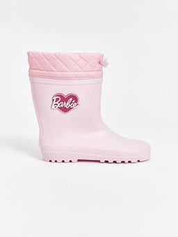 Barbie Bask?l? K?z ?ocuk Ya?mur Botu - Waikiki фото 2
