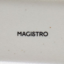 Блюдо для подачи Magistro Slate, 26,5×15 см, фарфор, белое