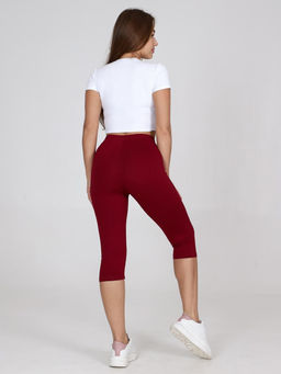 IV-CAPRIZ Балет - бриджи бордовый