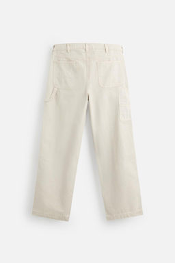 SPLATTER CARPENTER POCKET TROUSERS - Zara фото 7