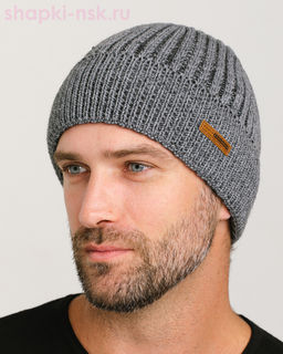 305 T Шапка по голове мужская флис (57-59)