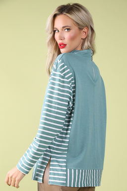 Лонгслив Найди баланс (шалфей) - Эльза фото 5