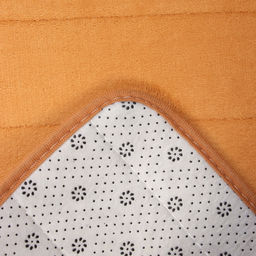 Коврик для ванной «Этель» Basic, 50×80 см, светло-коричневый