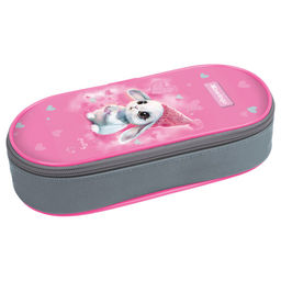 Пенал корпусный 1 отд. Berlingo "Dreamy Bunny", 220*90*45 (PF-EXM-1111) полиэстер