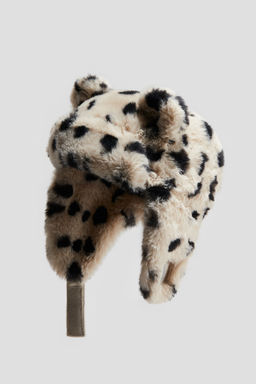 Gorro trampero efecto pelo