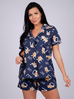 Пижама, домашний костюм ДК-449-тэдди