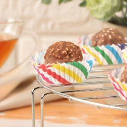 Цена за 300 шт. Форма для выпечки кексов бумажная UPAK LAND «Радуга», 3.5×2 см, одноразовая, разноцветная