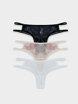 Трусы бразилиана женские в наборе, 3 шт - Mark formelle фото 8