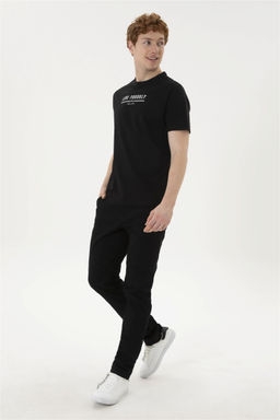 Мужская черная футболка Неожиданная скидка в корзине - U.s. polo assn фото 4