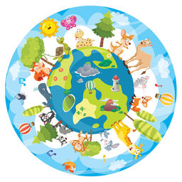 Puzzle ТРИ СОВЫ 77 элементов "Животные планеты" (ПК77_54616)