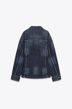 TRF DENIM JACKET - Zara фото 9