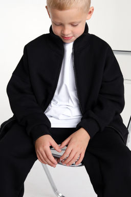 Бомбер утепленный, бордо - Inzibe фото 47