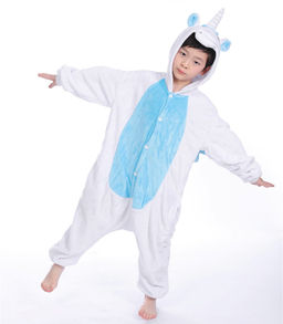 Кигуруми для детей Единорог бело-голубой (Пегас) - Storyland фото 3