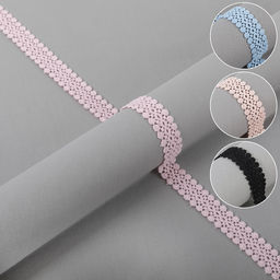 Гипюр Gamma 24 мм GGM-2401 в рулоне 10 м 0.2