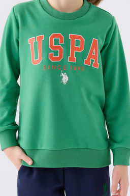 Зеленый пижамный комплект для мальчика Неожиданная скидка в корзине - U.s. polo assn фото 5