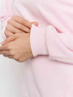 Толстовка женская 24234-477 футер светло-розовый