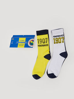 Fenerbah?e Bask?l? Erkek Soket ?orap 5li
