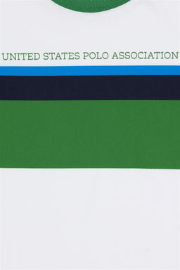 Белая футболка для мальчика - U.s. polo assn фото 4