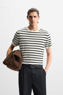 FLOWING KNIT T-SHIRT - Zara фото 11