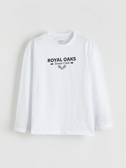 Bask?l? Erkek ?ocuk Tak?m 3l?