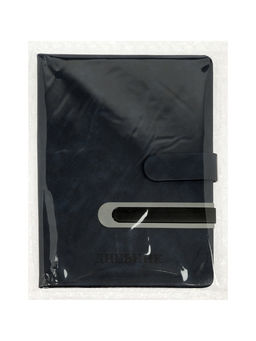 Дневник школьный 1-11 класс, лассе, обложка искуственная кожа серая, с хлястиком, с ручкой   1096906