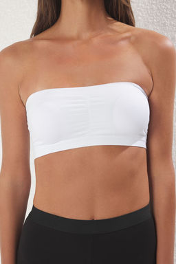 TRENDYOLMILLA Siyah-Ten 2li Seamless/Dikissiz Balensiz Kapl? Bandeu Orme Sutyen THMSS25SU00010  фото 6