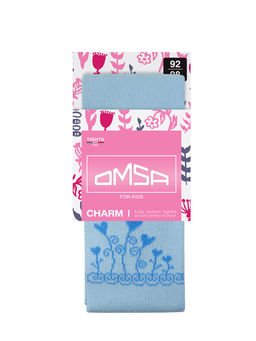 (Omsa) Collant 12P21-1 (бабочки)