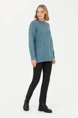 Женский свитер с круглым вырезом Petrol Неожиданная скидка в корзине - U.s. polo assn фото 4