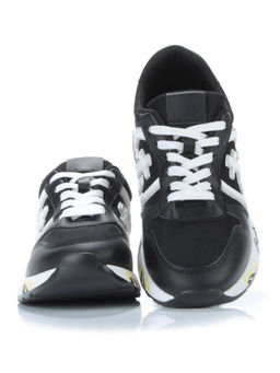 05-6026-83 BLACK Кроссовки женские (искусственные материалы) - No name фото 13