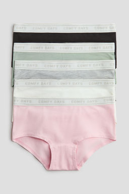 Pack de 5 bragas hipster con motivo de texto - H&m фото 2